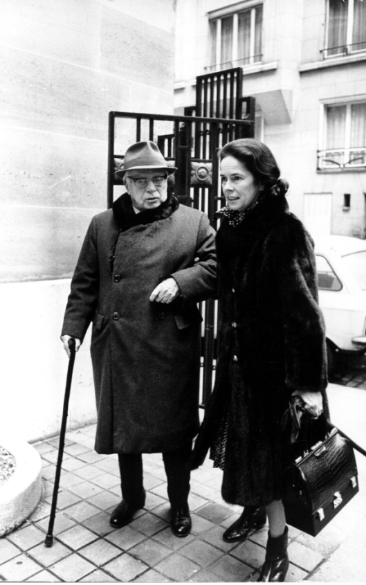Chaplin and Oona older